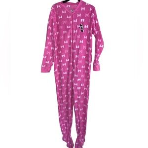 Disney • Pink • Minnie Mouse • Footie Pajama